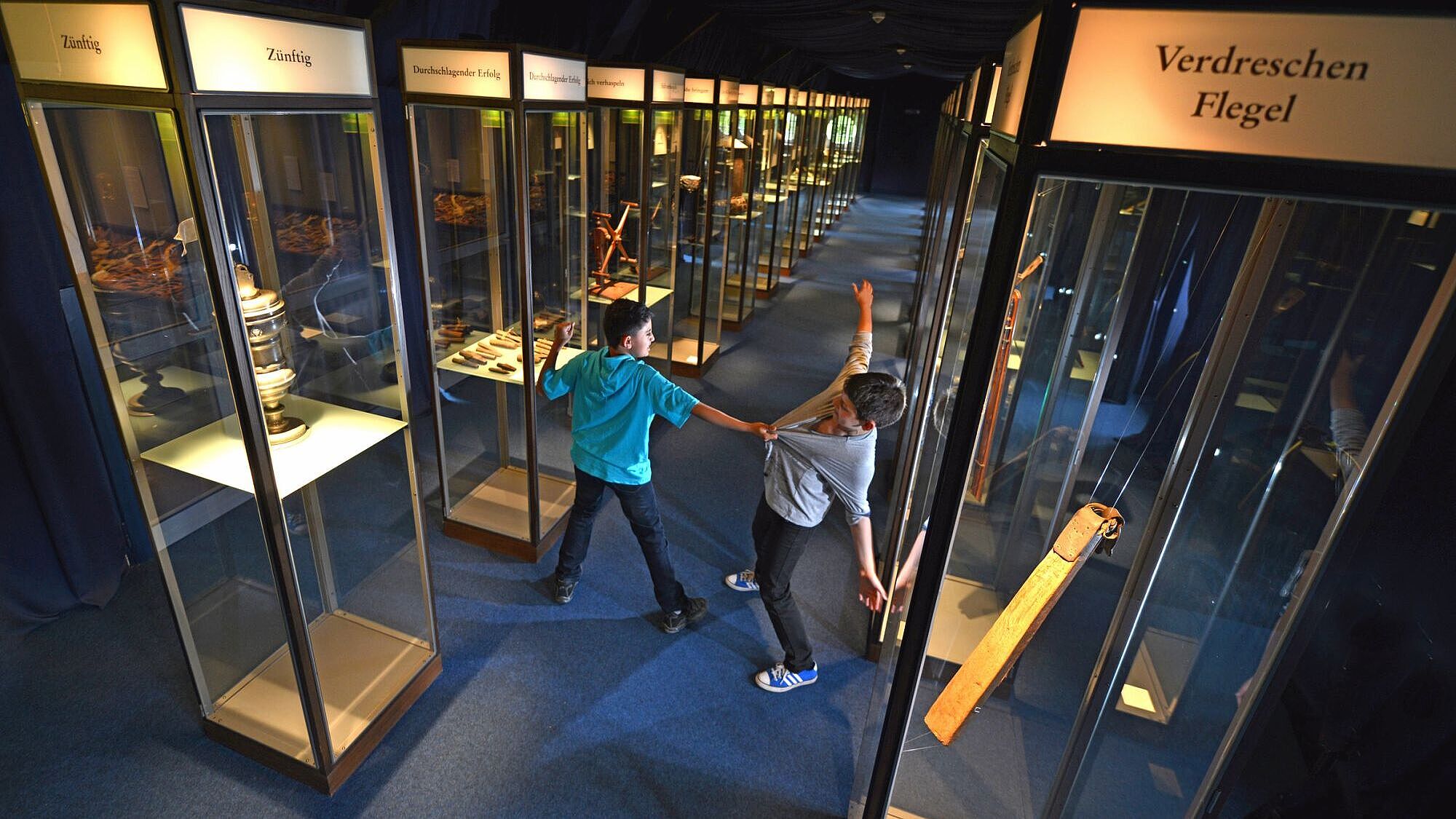 Führung für Kinder in der Burg Altena im Märkischen Kreis